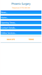 Mobile Screenshot of phoenixsurgery.com